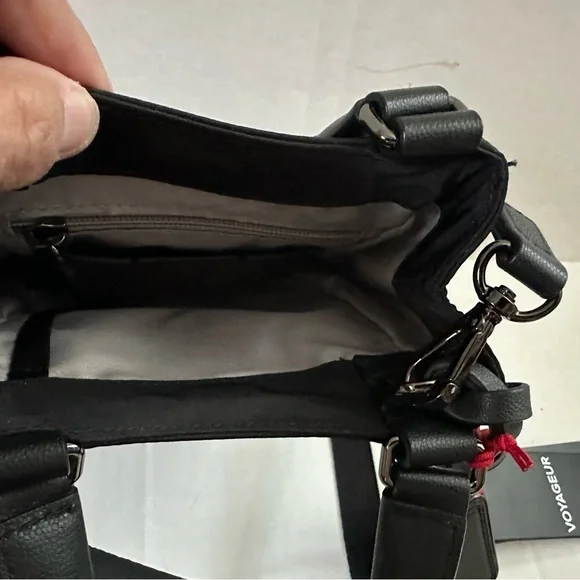 NWT - TUMI Voyageur VALETTA North South Crossbody Bag with Gunmetal Hardware - Picture 12 of 14